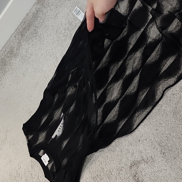 BNWT asymmetric mesh cover up - Picture 4 of 11